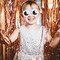 StaticPoster; 2 Pack Rose Gold Backdrop Birthday Decorations Foil Curtain Bachelorette Party Decor Rose Gold Decor Party Streamers Groovy Birthday Decorations Backdrop; Category:Party Decorations; Image:4